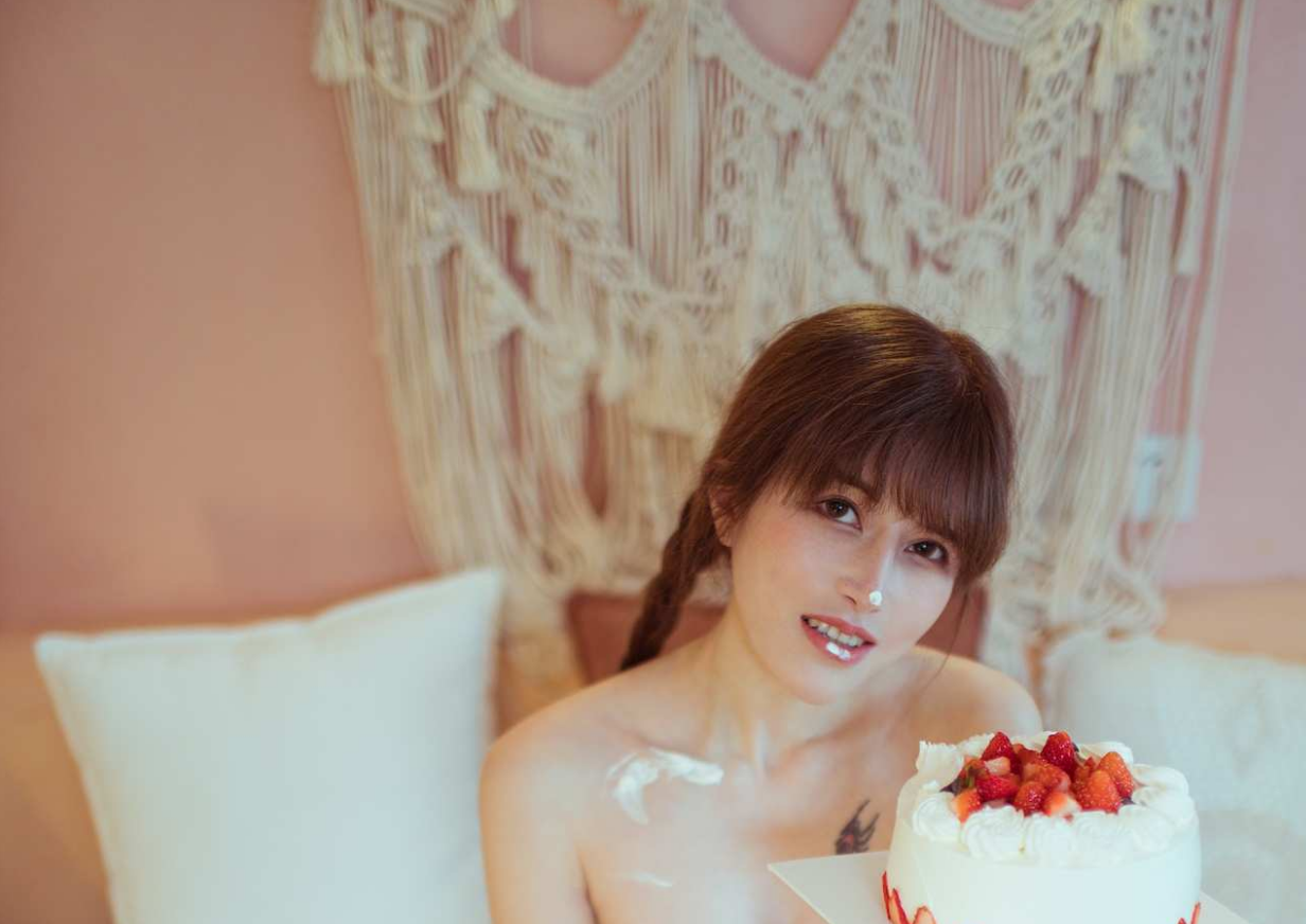 NO.017鹿八岁生日蛋糕作品【50P】-可宝主